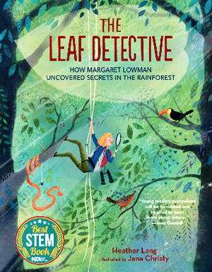 樹葉偵探：瑪格麗特·洛曼如何在雨林中揭開秘密小說封面