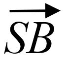 向量SB