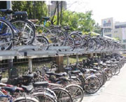 圖2 台大雙層單車停車格